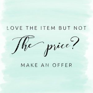 Reasonable offers considered!